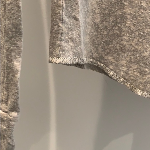 Enza Costa Long Sleeve Raglan Burnout T-Shirt - Picture 4 of 4